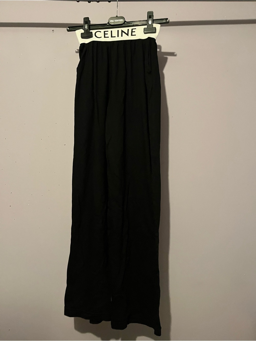 Celine Joggers with Logo Elastic Waistband